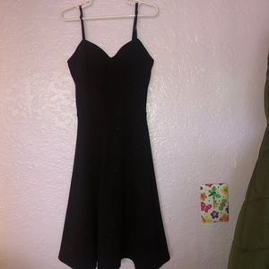 BLACK BABYDOLL DRESS